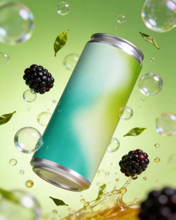 Refreshing Beverage Scene