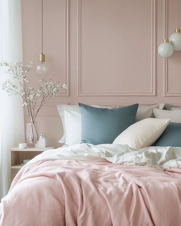 Cozy Pink Bedroom