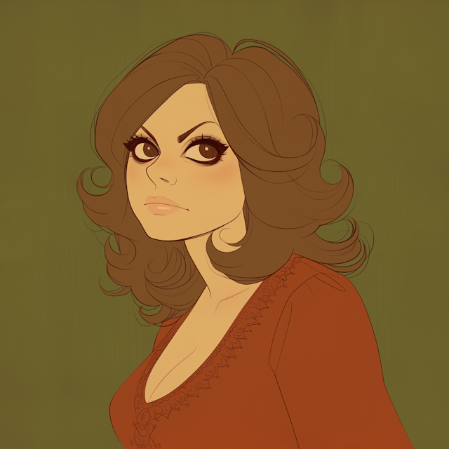 Stylized Woman Illustration