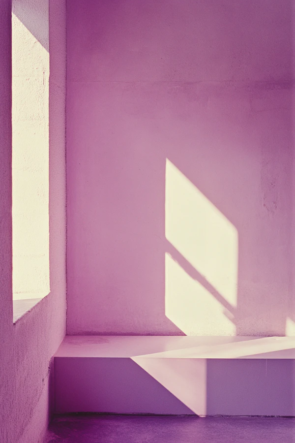 Minimalist Pink Interior