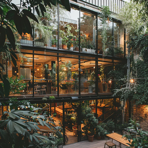 Modern Green Building
