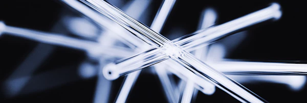 Futuristic Glass Rods