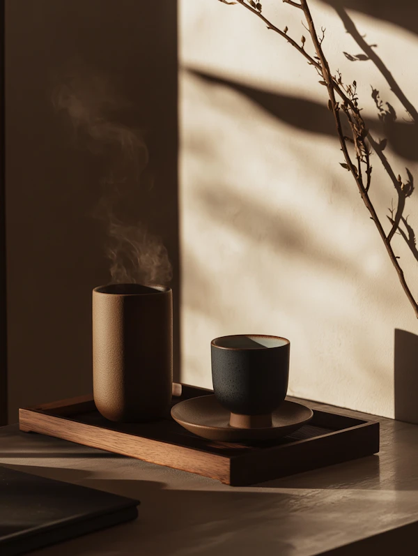 Serene Still-Life Scene