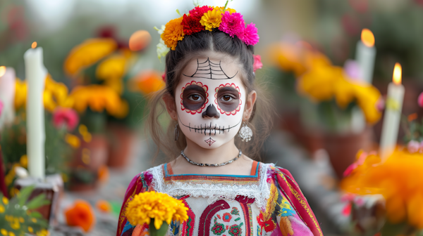 Day of the Dead Celebration Portrait