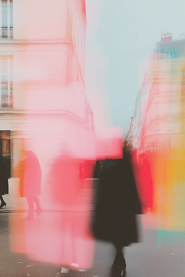 Surreal Urban Street Scene