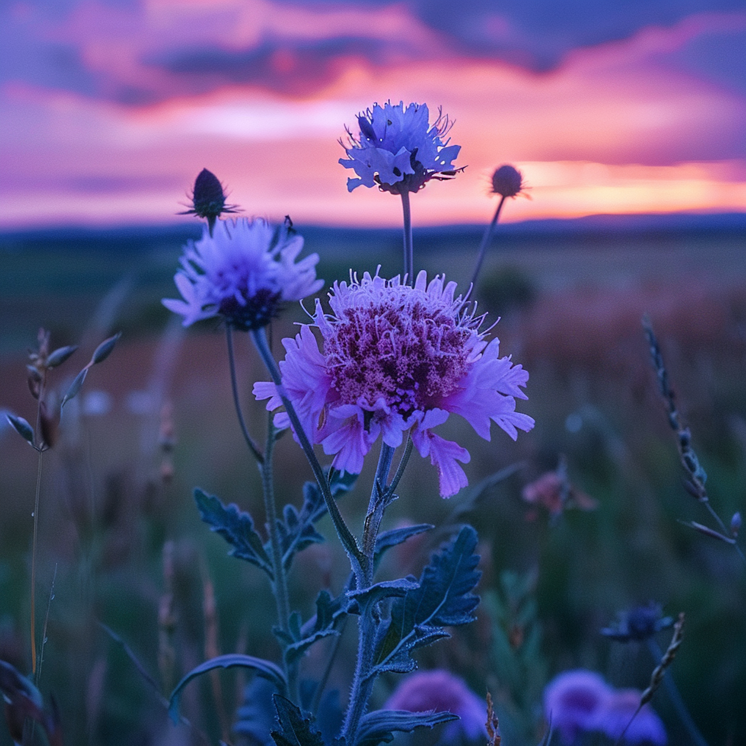 Wildflowers at Dusk