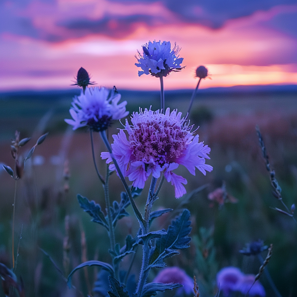 Wildflowers at Dusk