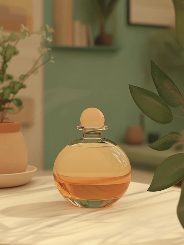 Elegant Perfume Bottle