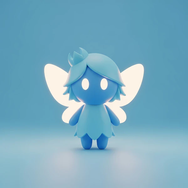 Stylized Fairy Illustration