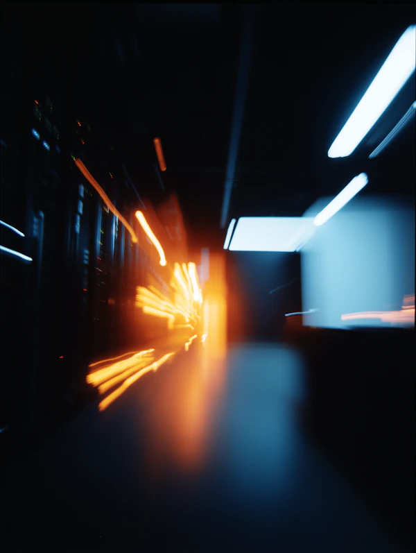 Futuristic Server Room