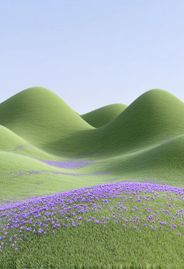 Serene Green Hills
