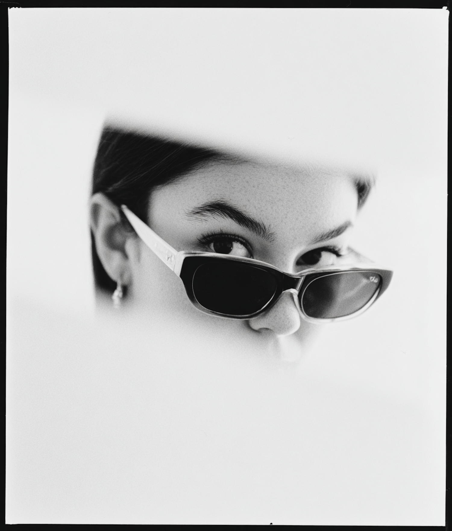 Mysterious Gaze Portrait