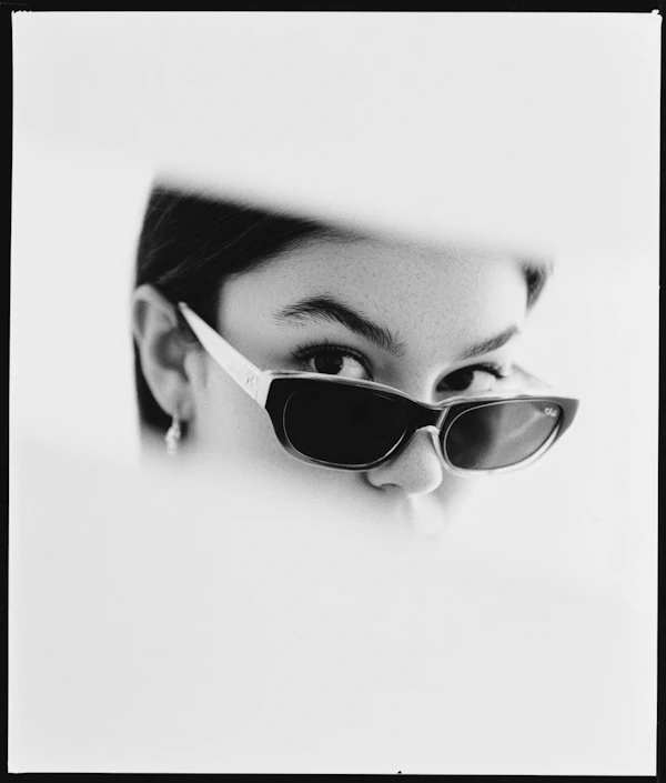 Mysterious Gaze Portrait