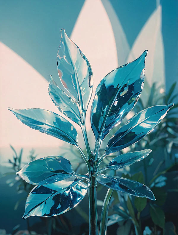 Glass-Like Plant Leaves