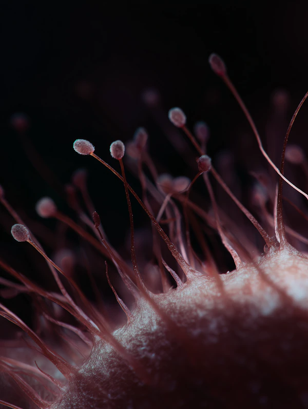 Fungal Filament Close-Up