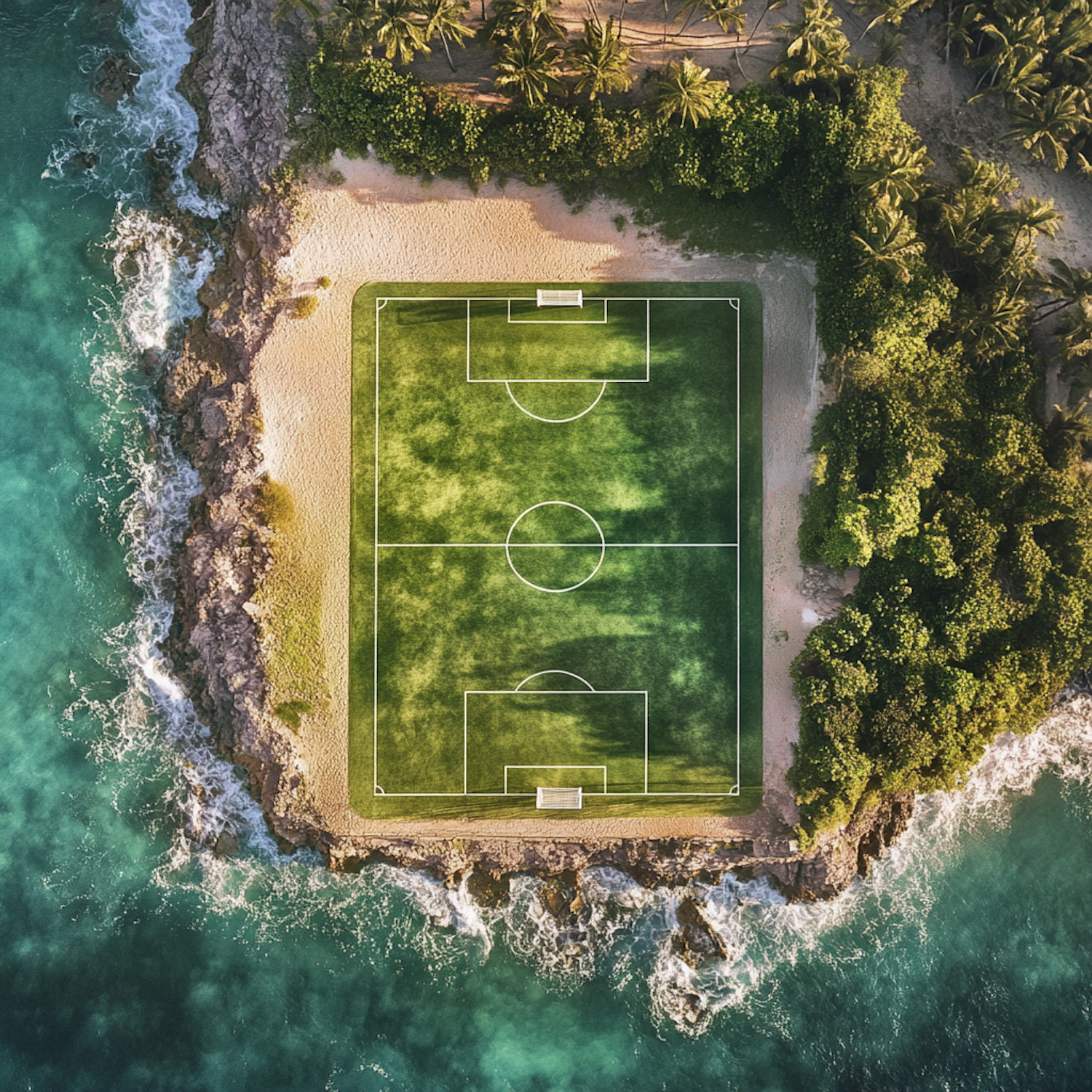 Island Football Field