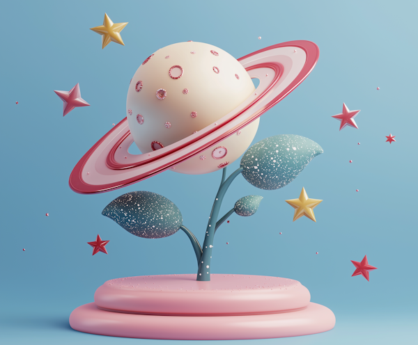 Dreamy Celestial Plant