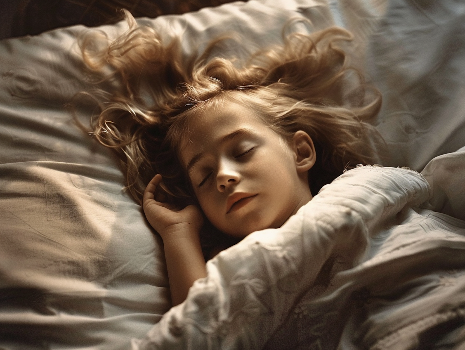 Serene Child Sleeping