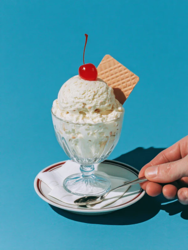 Vanilla Ice Cream Delight