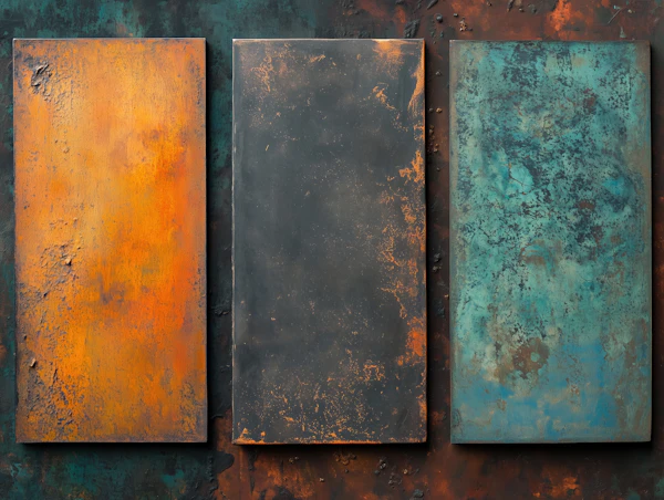 Textured Panels Art