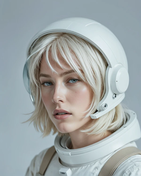 Modern Astronaut Portrait