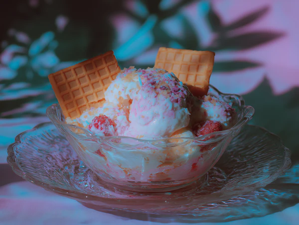 Tropical Ice Cream Delight