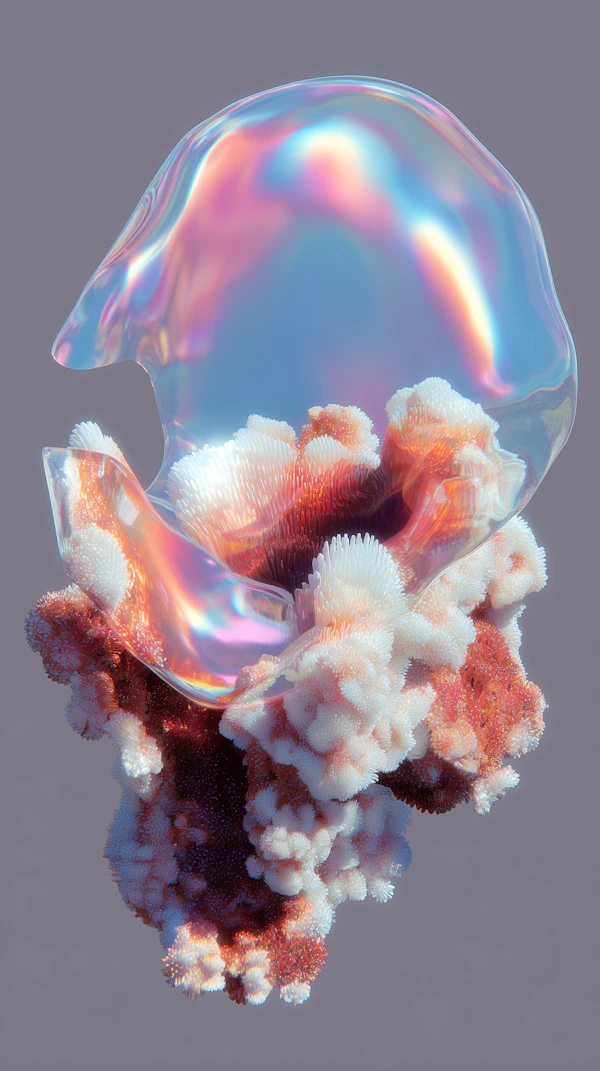 Surreal Coral Shell