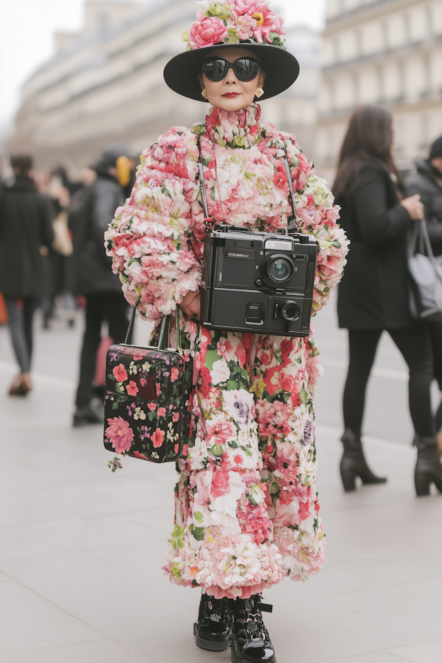 Floral Fashion Photography