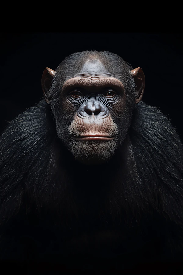 Chimpanzee Portrait