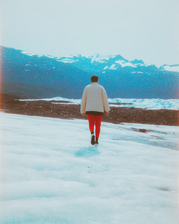 Snowy Mountain Stroll