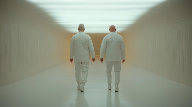 Futuristic Corridor Walk