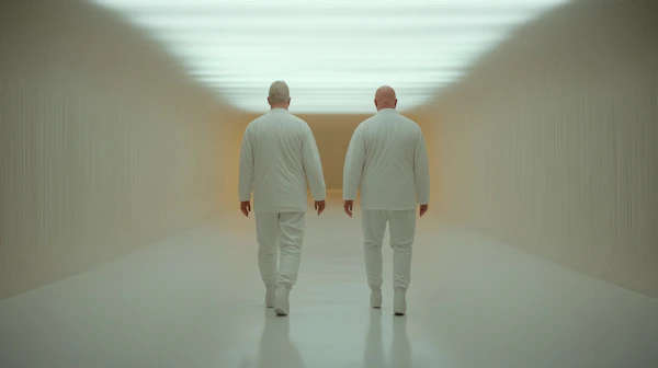Futuristic Corridor Walk