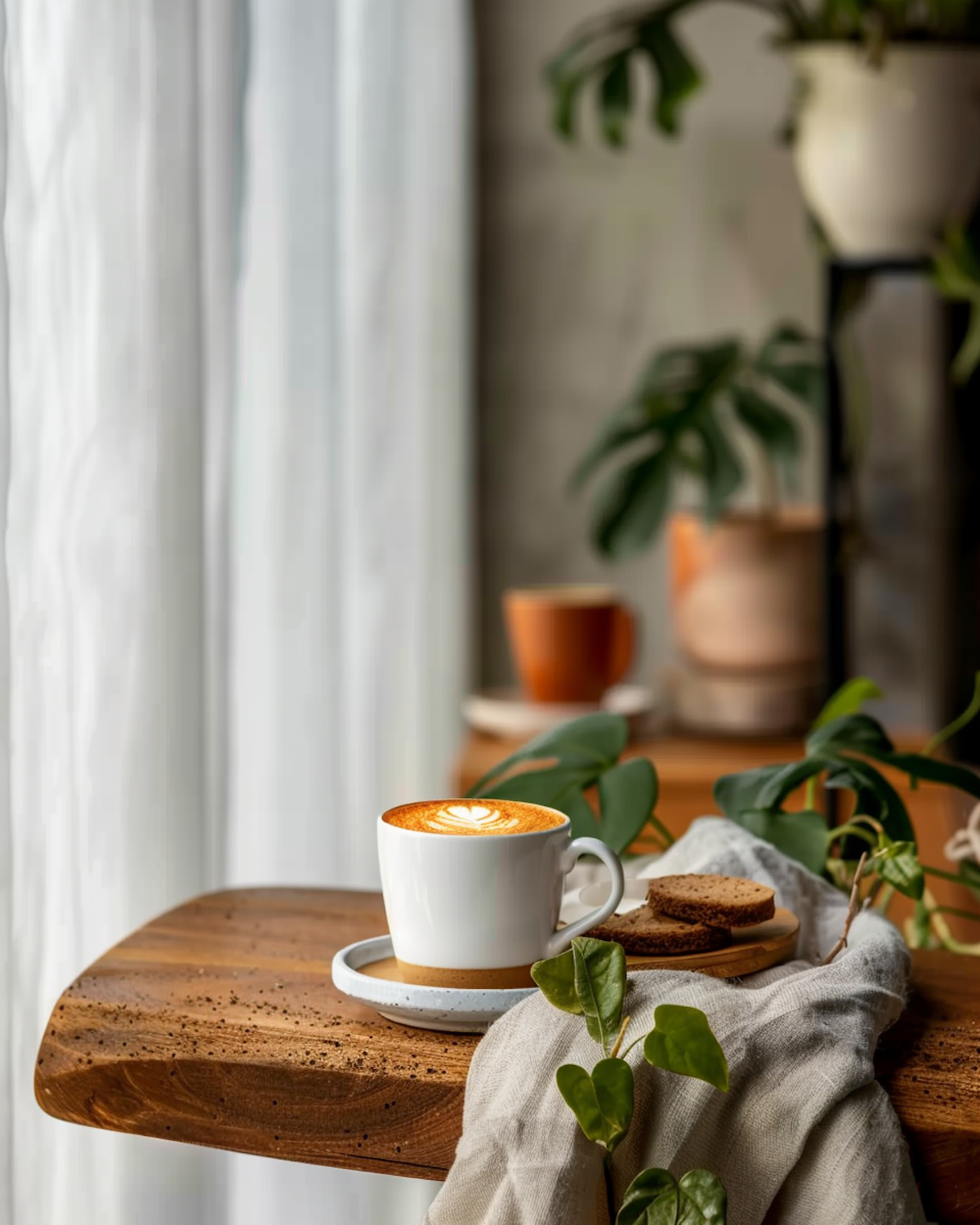 Cozy Coffee Table Scene
