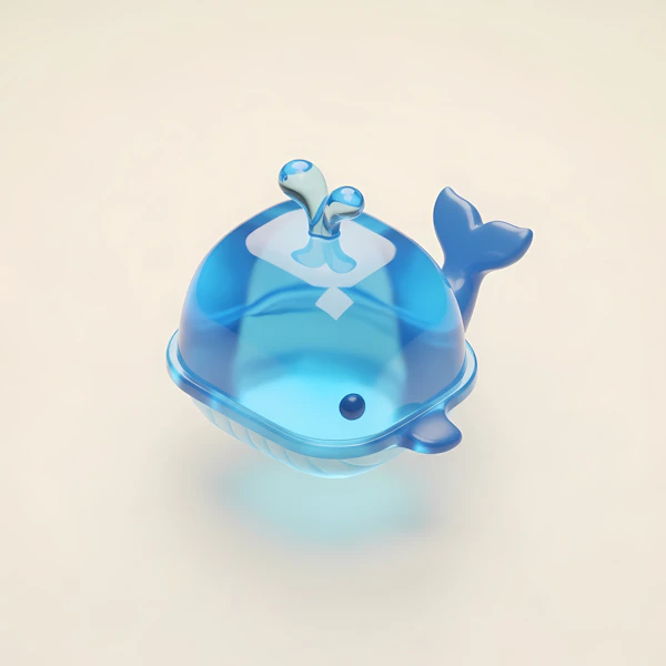 Translucent Blue Whale