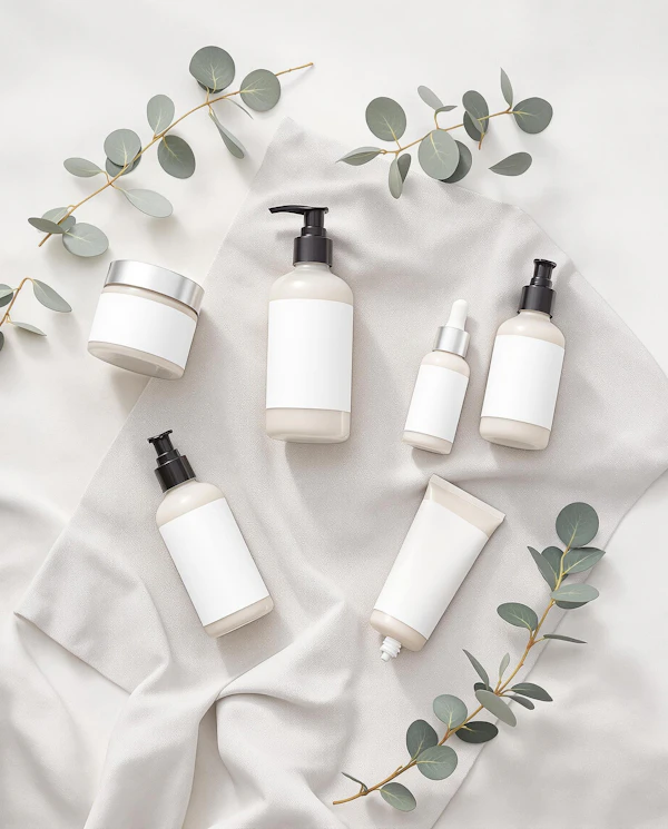 Skincare Product Layout