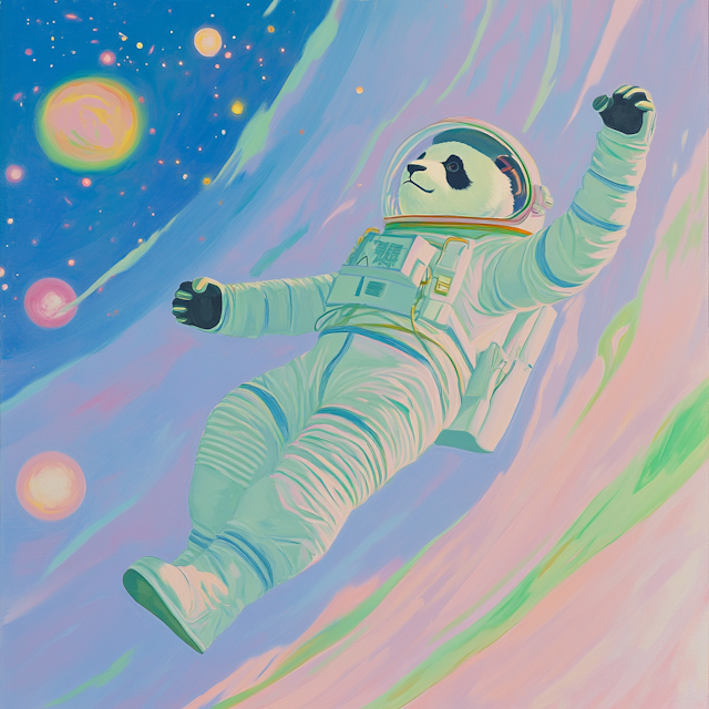 Panda in Space