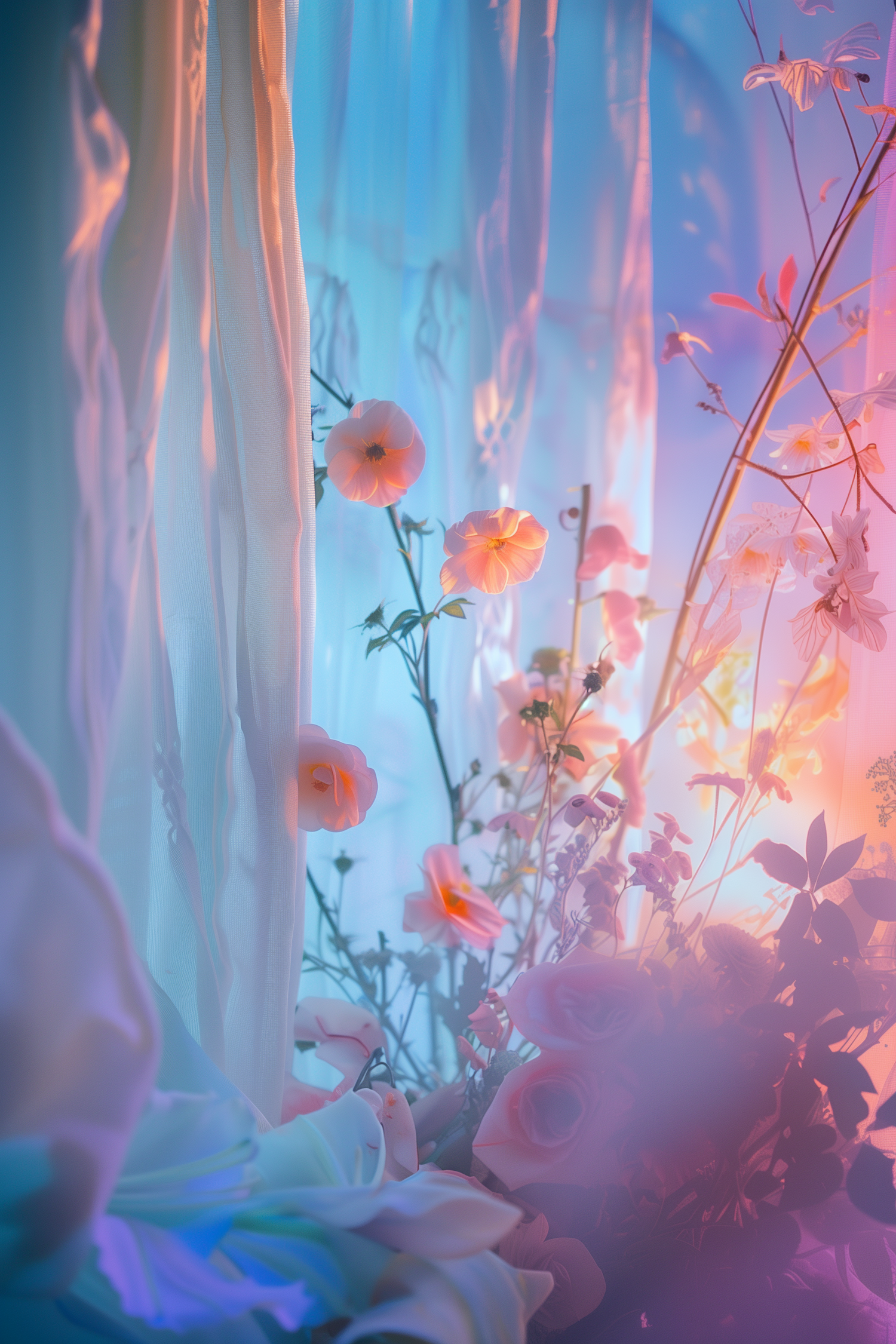 Ethereal Flower Arrangement