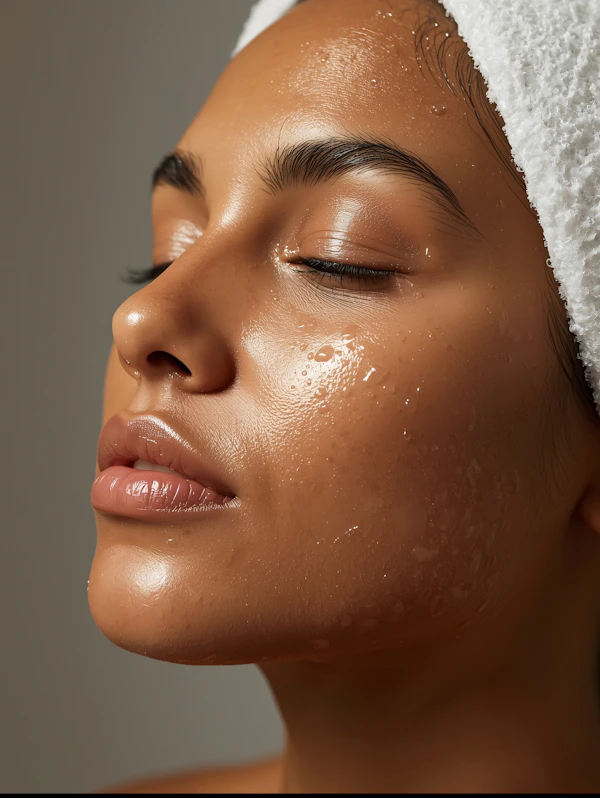 Serene Skincare Moment
