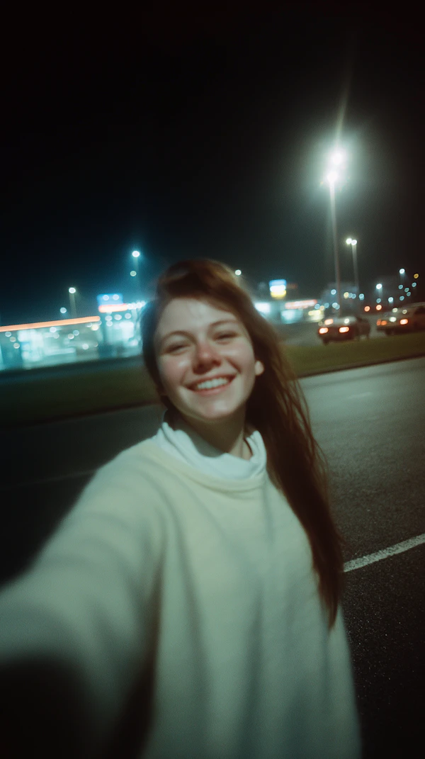 Nighttime Selfie Glow