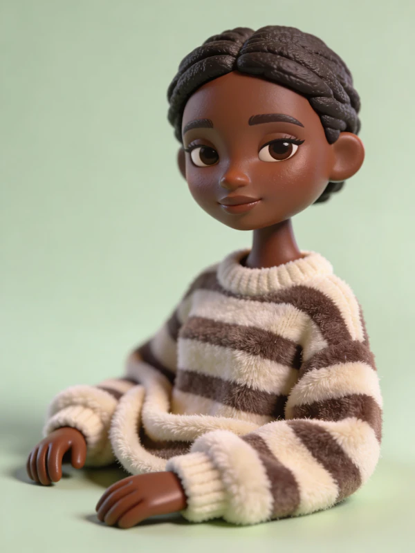 Cozy 3D Character