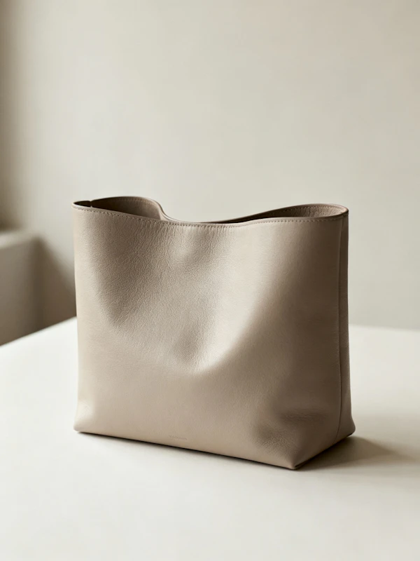 Minimalist Leather Tote