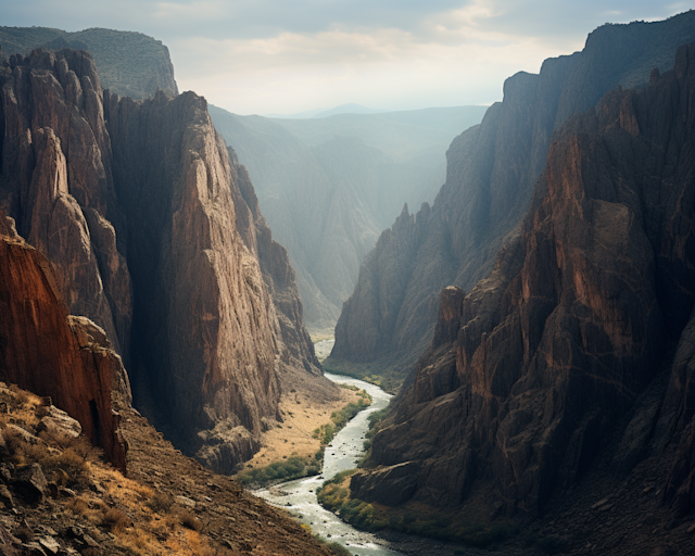 Majestic Canyon Dawn