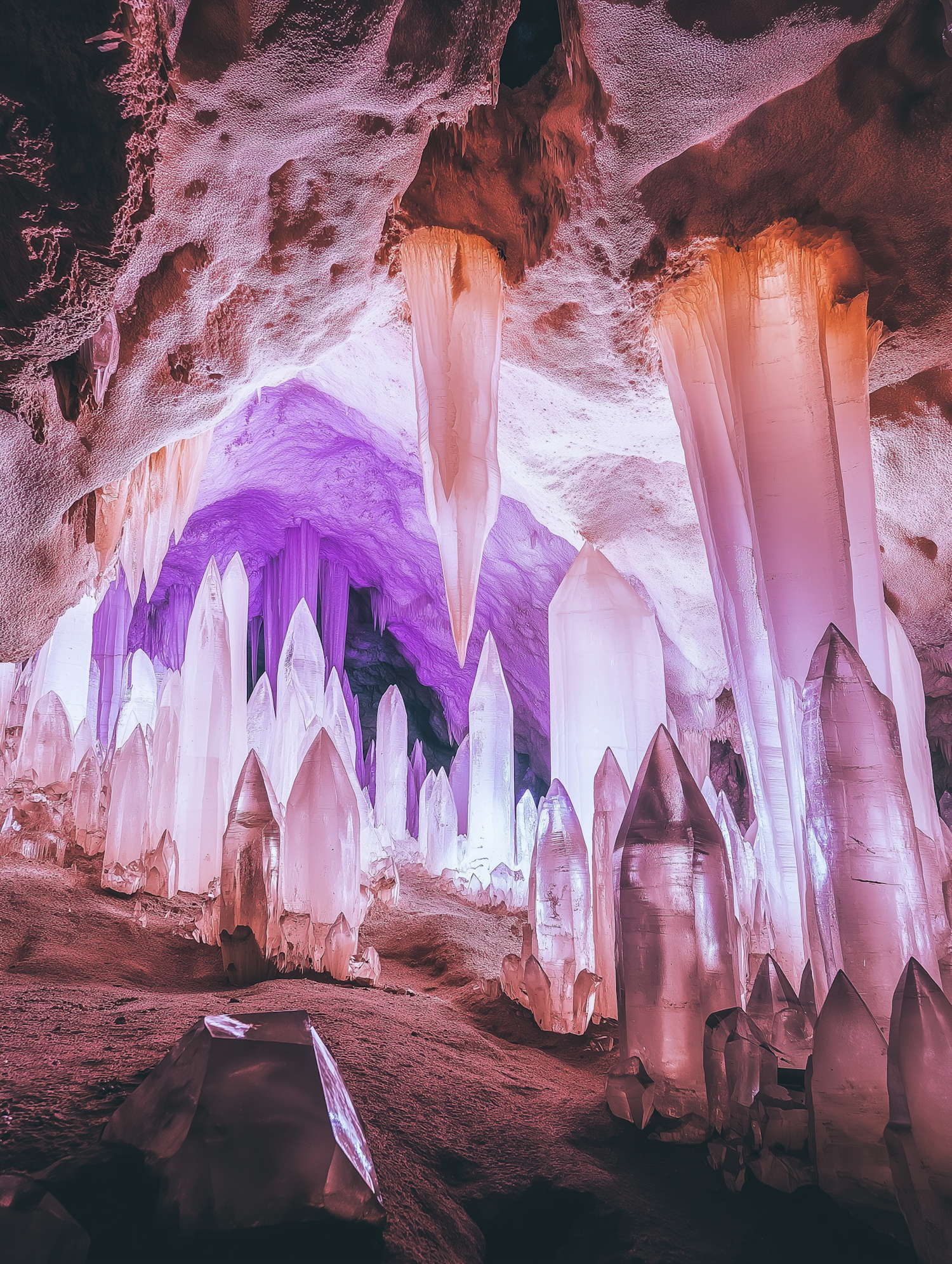 Mystical Underground Crystal Cave