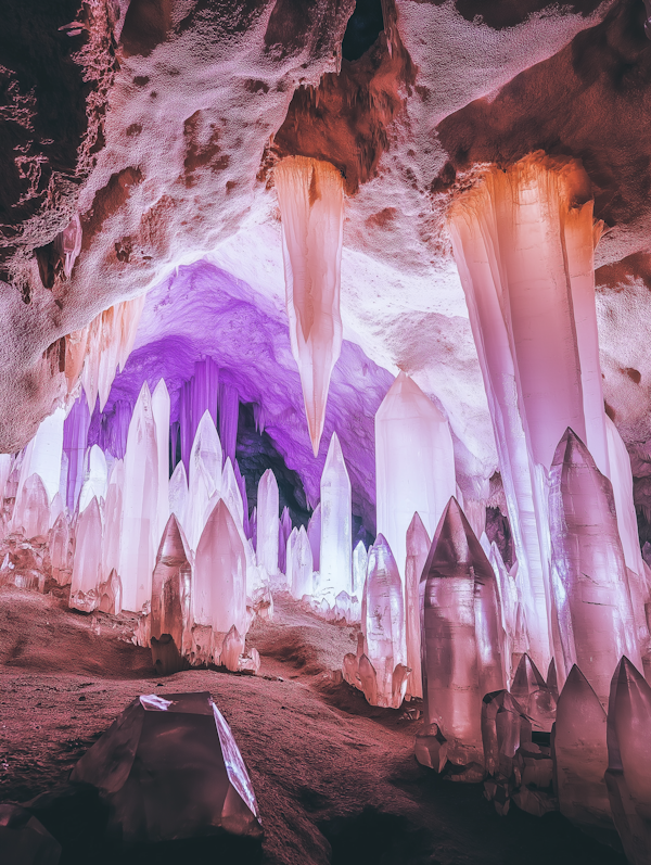 Mystical Underground Crystal Cave