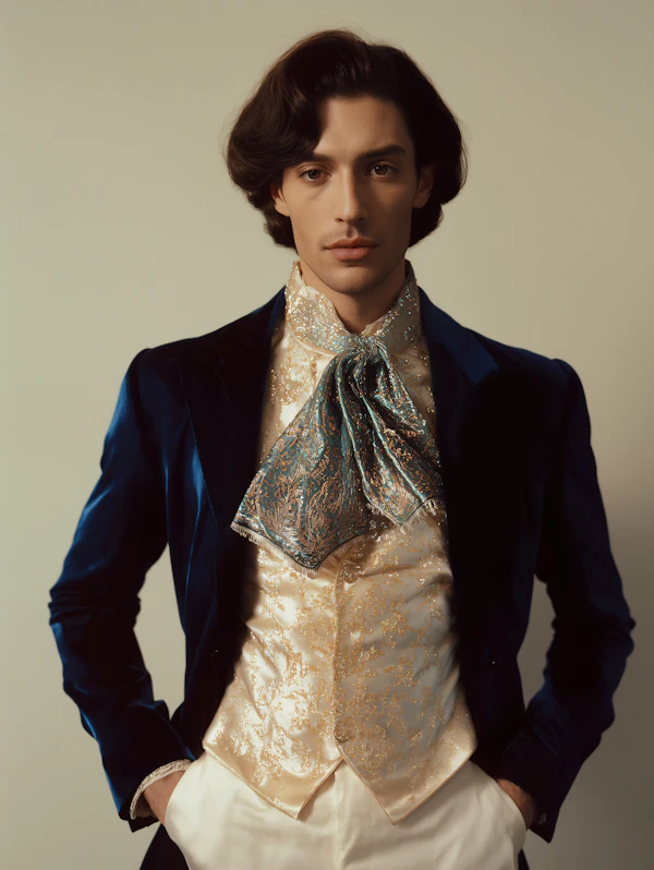 Vintage Elegance Portrait
