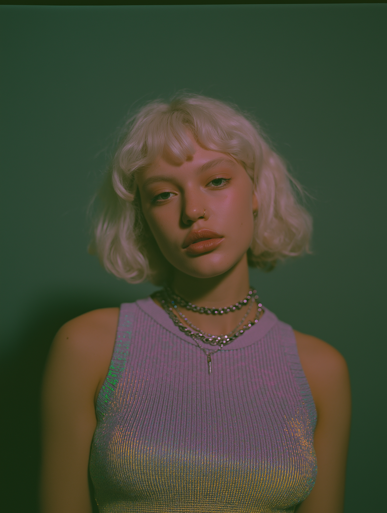 Blonde Person Portrait