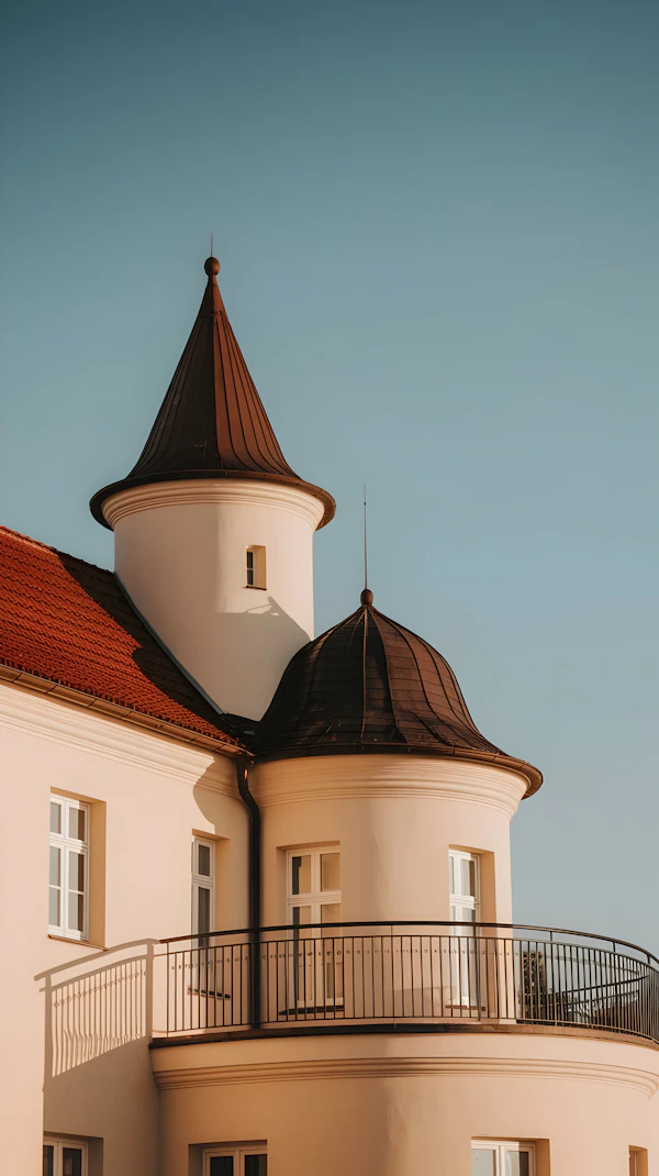 Elegant Beige Building