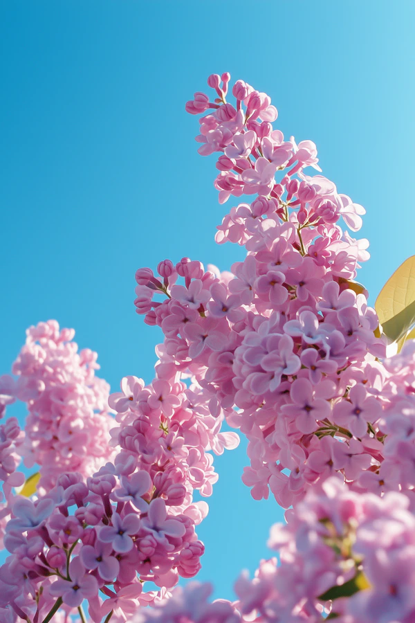 Blooming Lilac Flowers