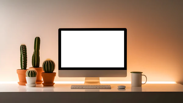 Minimalist Desk Setup