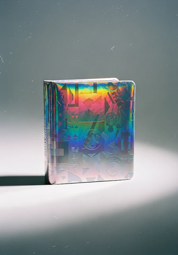 Holographic Book Cover